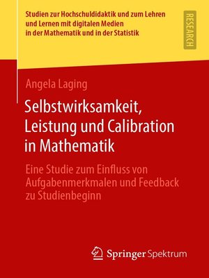 cover image of Selbstwirksamkeit, Leistung und Calibration in Mathematik